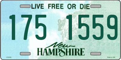 NH license plate 1751559