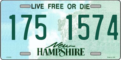 NH license plate 1751574