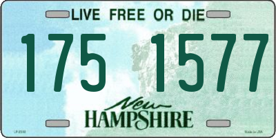 NH license plate 1751577