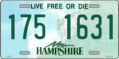 NH license plate 1751631