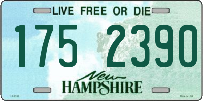 NH license plate 1752390