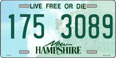 NH license plate 1753089