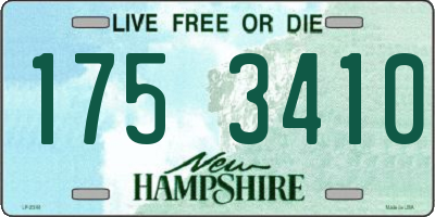 NH license plate 1753410