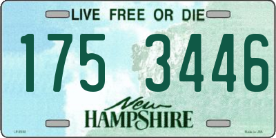 NH license plate 1753446