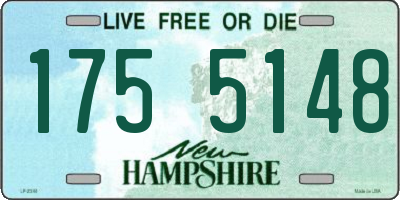 NH license plate 1755148