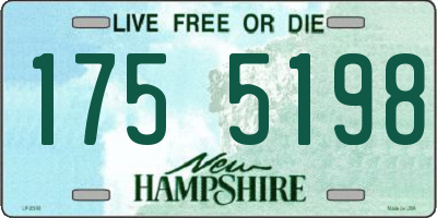 NH license plate 1755198