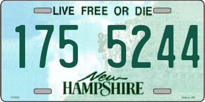NH license plate 1755244