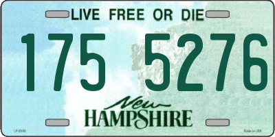 NH license plate 1755276