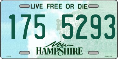 NH license plate 1755293