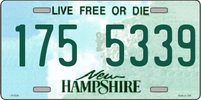 NH license plate 1755339