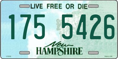 NH license plate 1755426