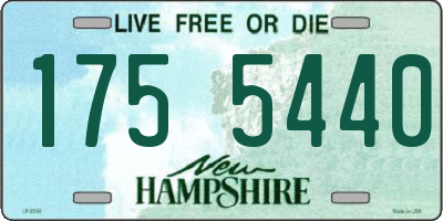 NH license plate 1755440