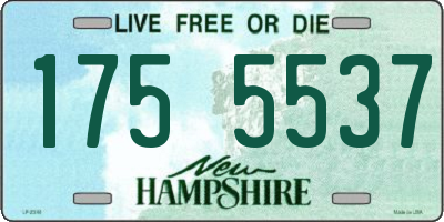 NH license plate 1755537