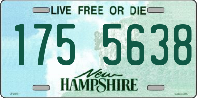 NH license plate 1755638