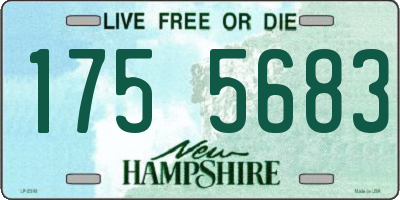 NH license plate 1755683