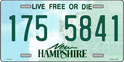 NH license plate 1755841