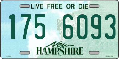 NH license plate 1756093