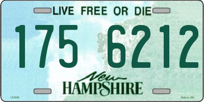 NH license plate 1756212