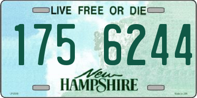 NH license plate 1756244