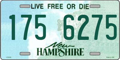NH license plate 1756275