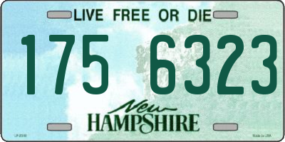 NH license plate 1756323