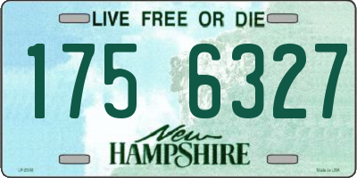 NH license plate 1756327