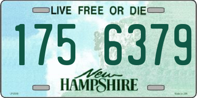 NH license plate 1756379