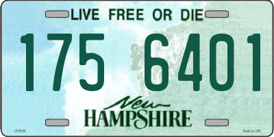 NH license plate 1756401