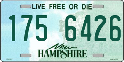 NH license plate 1756426