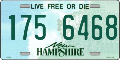 NH license plate 1756468