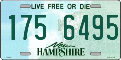 NH license plate 1756495