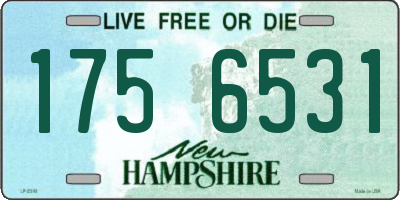 NH license plate 1756531