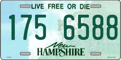 NH license plate 1756588