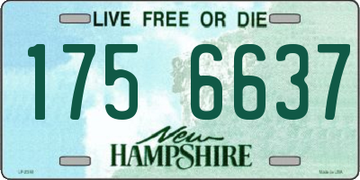 NH license plate 1756637