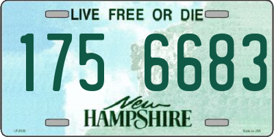 NH license plate 1756683