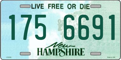 NH license plate 1756691