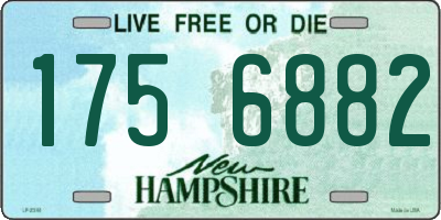NH license plate 1756882