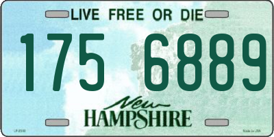NH license plate 1756889