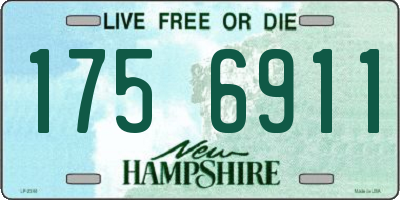 NH license plate 1756911