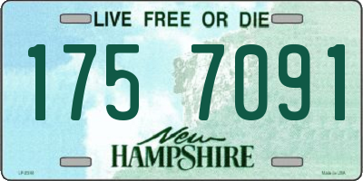 NH license plate 1757091