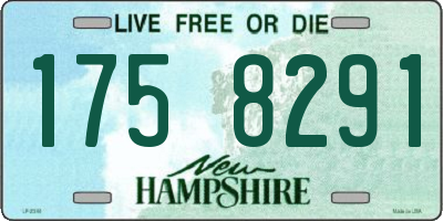 NH license plate 1758291