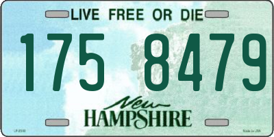 NH license plate 1758479