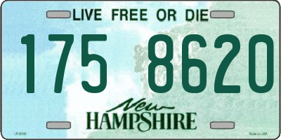 NH license plate 1758620