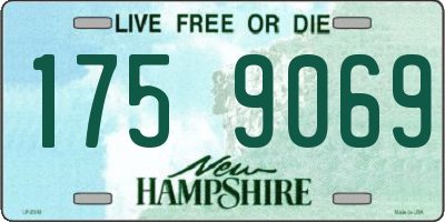 NH license plate 1759069