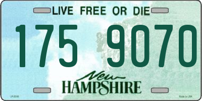 NH license plate 1759070