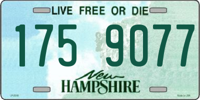 NH license plate 1759077