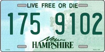 NH license plate 1759102