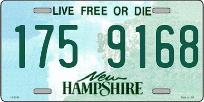 NH license plate 1759168