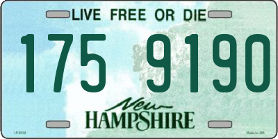 NH license plate 1759190
