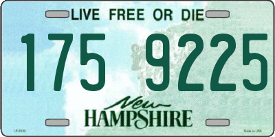 NH license plate 1759225